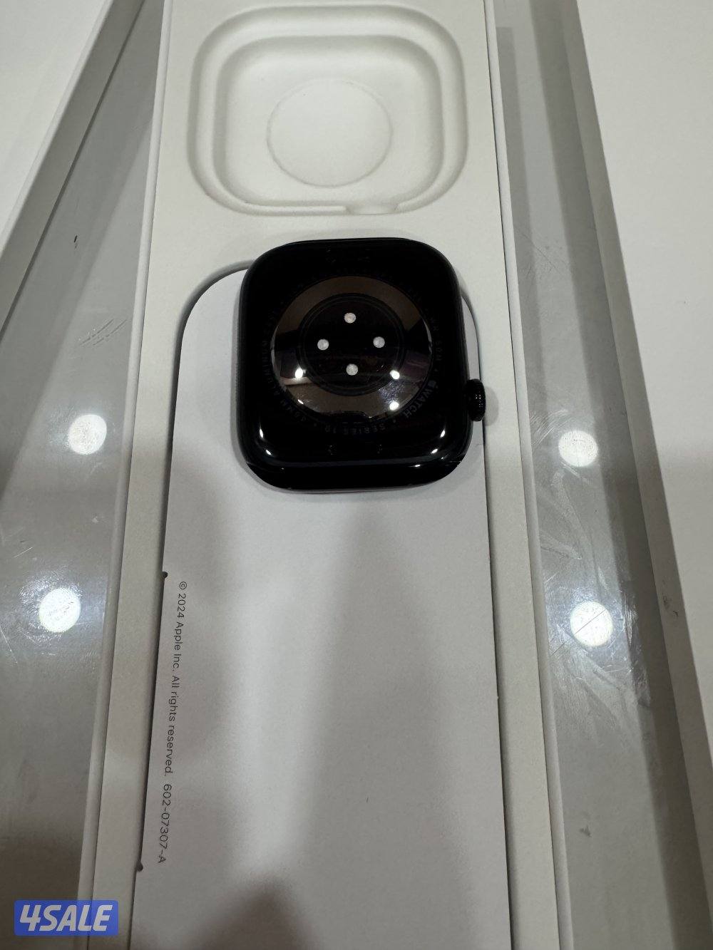 ساعةابل واتش سيريس 10 Gbs+ شريحه هاتف،مقاس 46 بطاريه 100، تعتبر جديده7