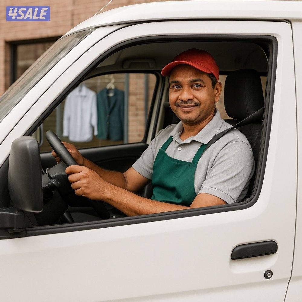 مطلوب للعمل لمصبغة ، need laundry delivery guy0
