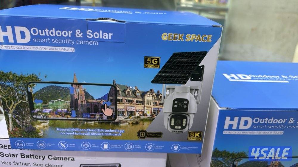 Camra solar e sim1