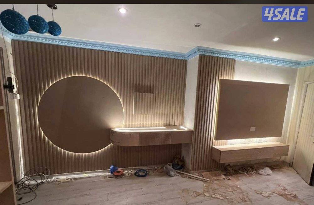 لاعمال النجاره والديكورات الداخليه والأصباغ تشطيب كامل8
