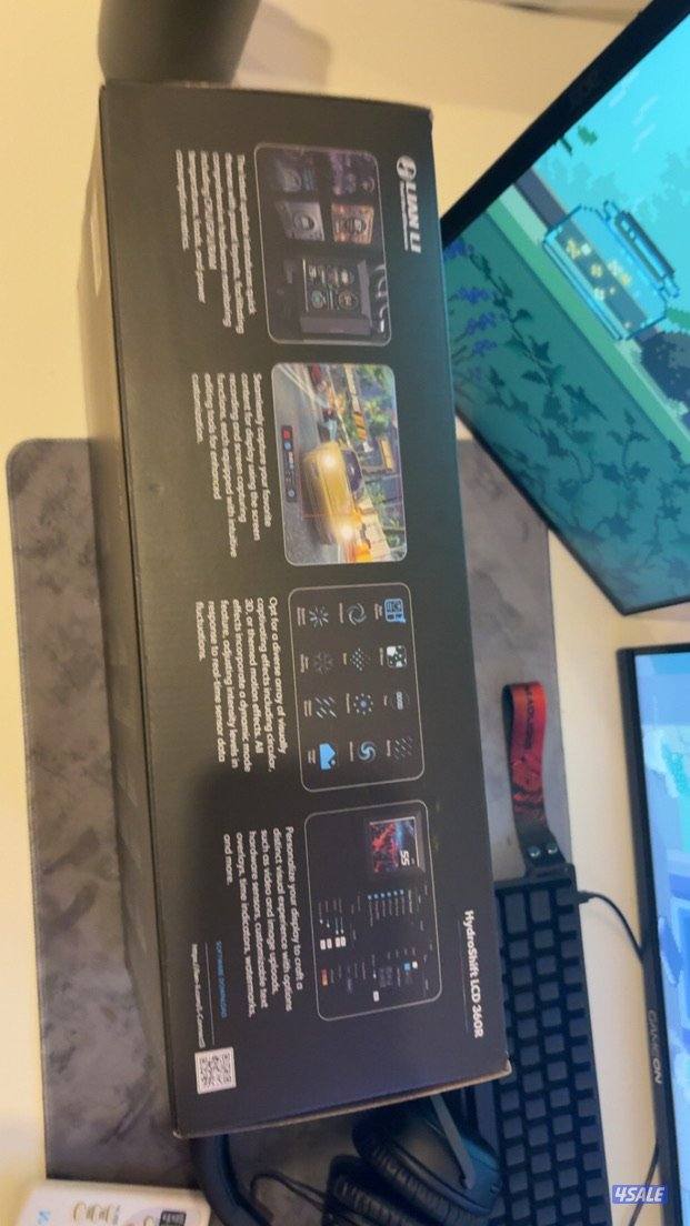 مبرد مائي لي ان لي ‏:  HydroShift LCD 360R  جديد بقراطيسه بكيسة المحل0