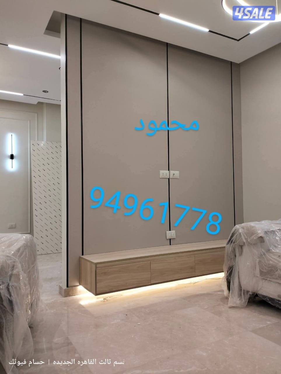نجار ابواب وأبواب عاذل الصوت وطوف جبس بورد وديكورات3