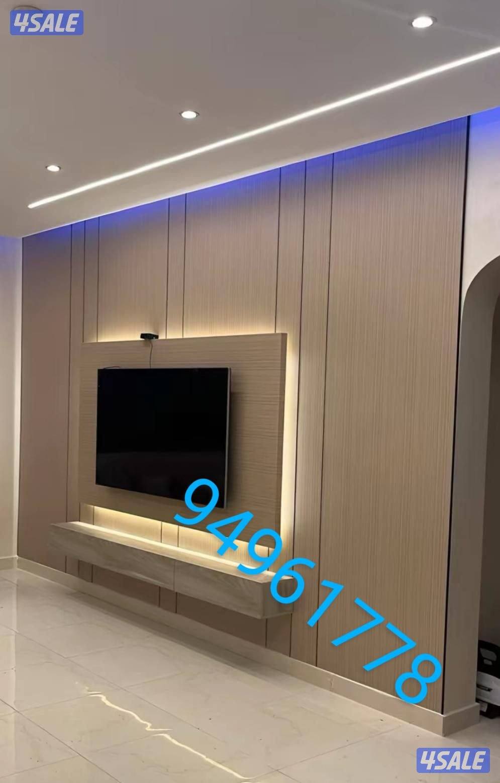 نجار ابواب وأبواب عاذل الصوت وطوف جبس بورد وديكورات10