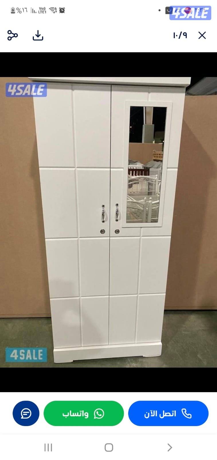 كبت ٢ باب جديد ارفف وباب علاق جديد0