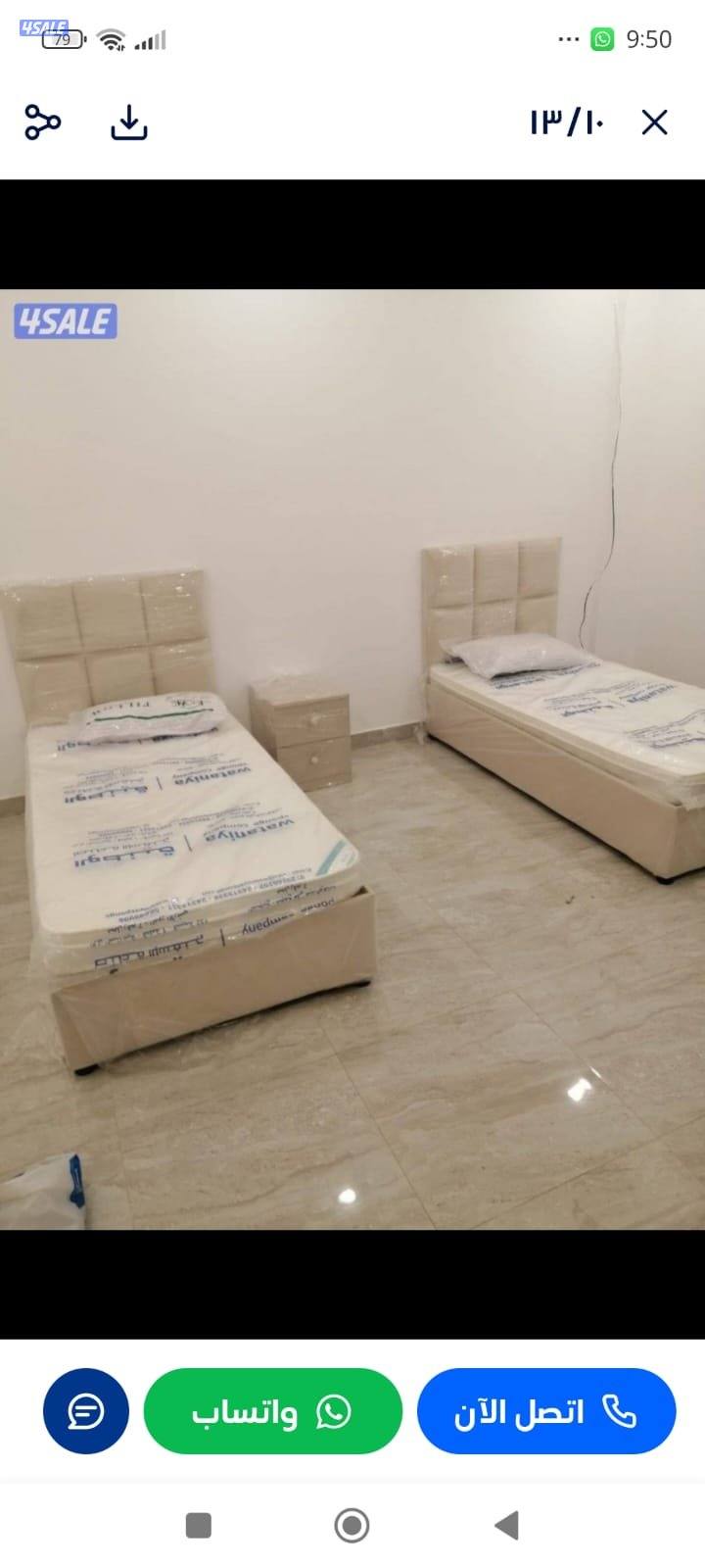 سراير نفر مع الفرشه ب٣٥ دينار باقل الأسعار5