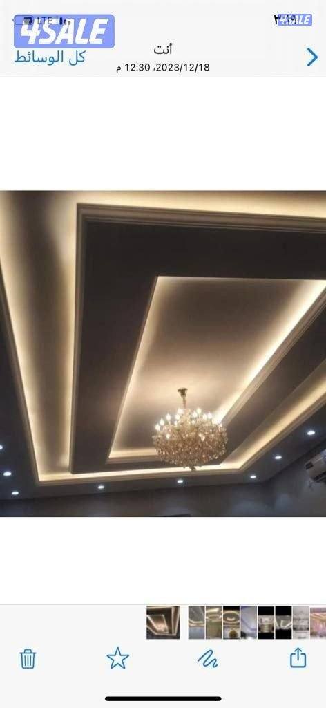 معلم ديكور جبسم بورد gypsum decor10
