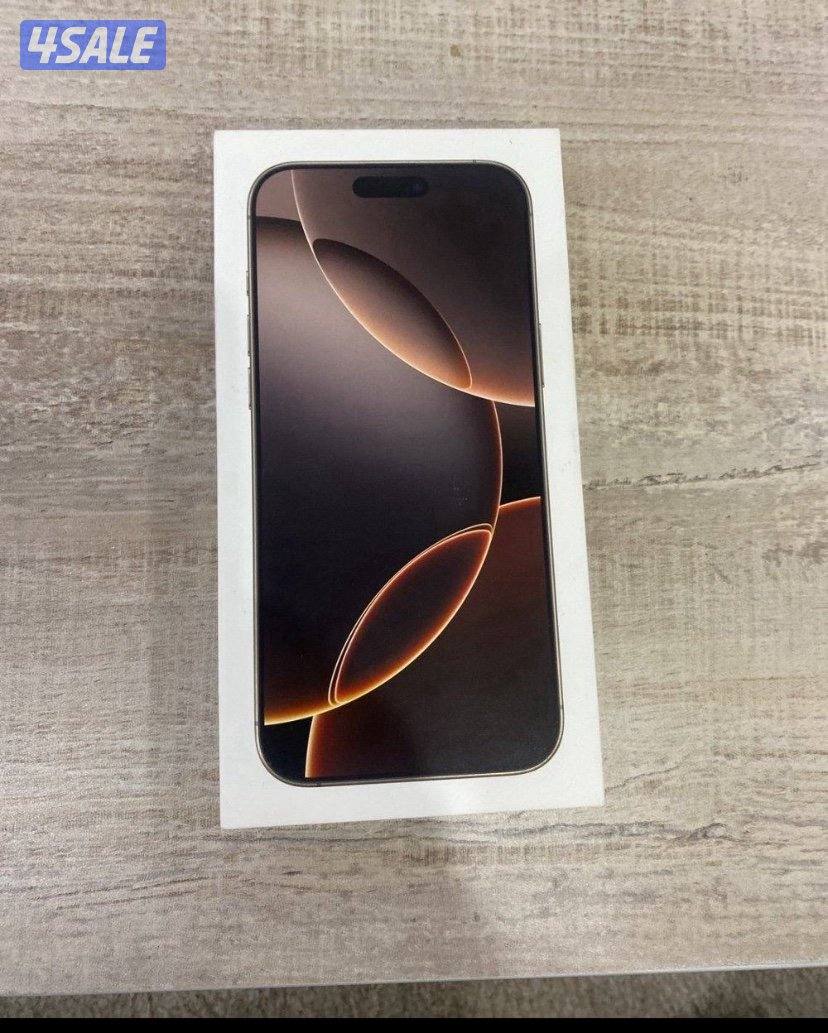 للبيع ايفون 16 برو ماكس جديدnew iphone 16 pro max 2560