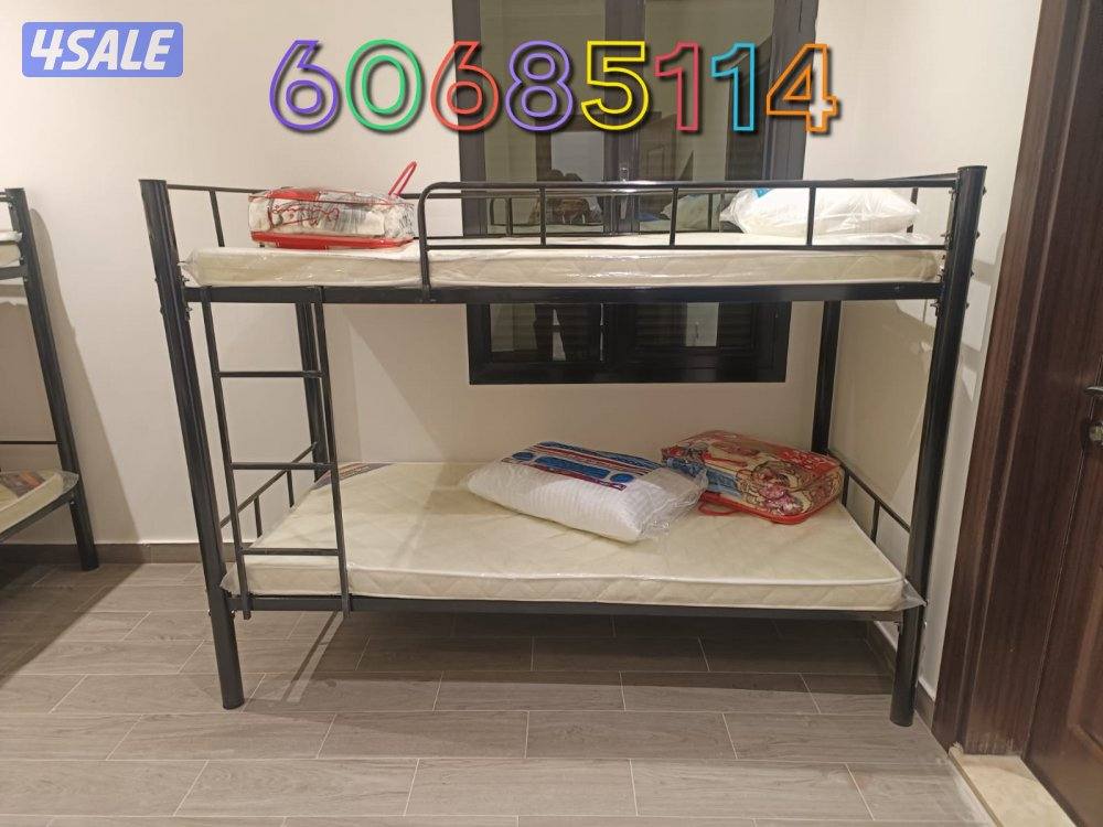 سرير سنجل +سرير دبل سرير  جميع القياسات دواشق طبيه جميع القياسات مخده9