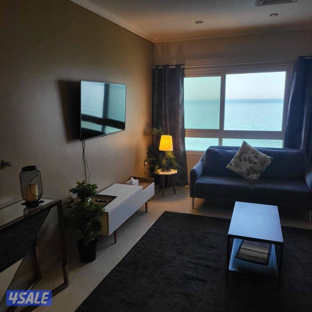 شقة مفروشة بالمنقف للايجار شهرى علي شاطئ البحر1