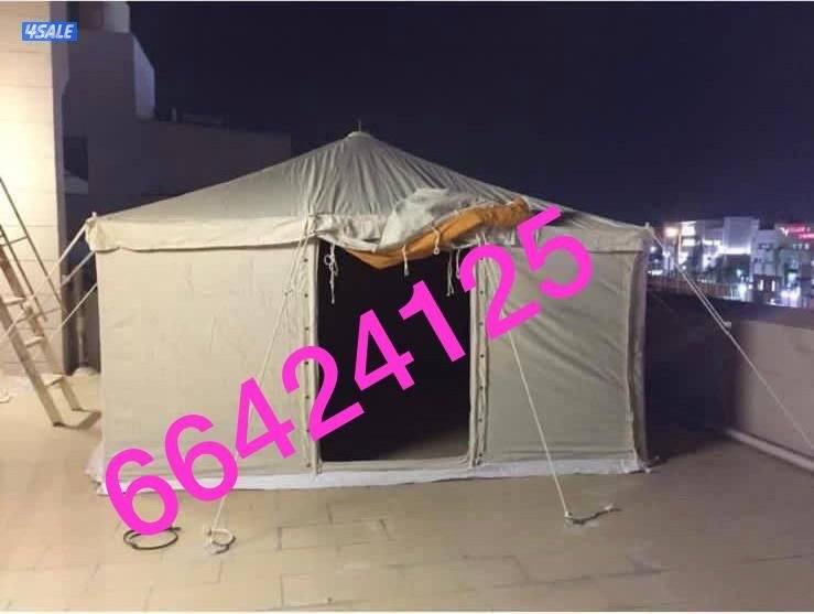 للبيع خيام جديد باكستاني ٣ طبقات درجه اول ٢٤ ملي0