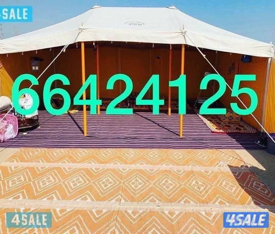 للبيع خيام جديد باكستاني ٣ طبقات درجه اول ٢٤ ملي2