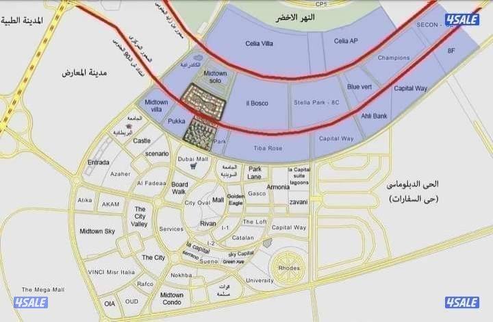 شقه بكومبوند فاخر العاصمة الاداريه الجديده القاهره6