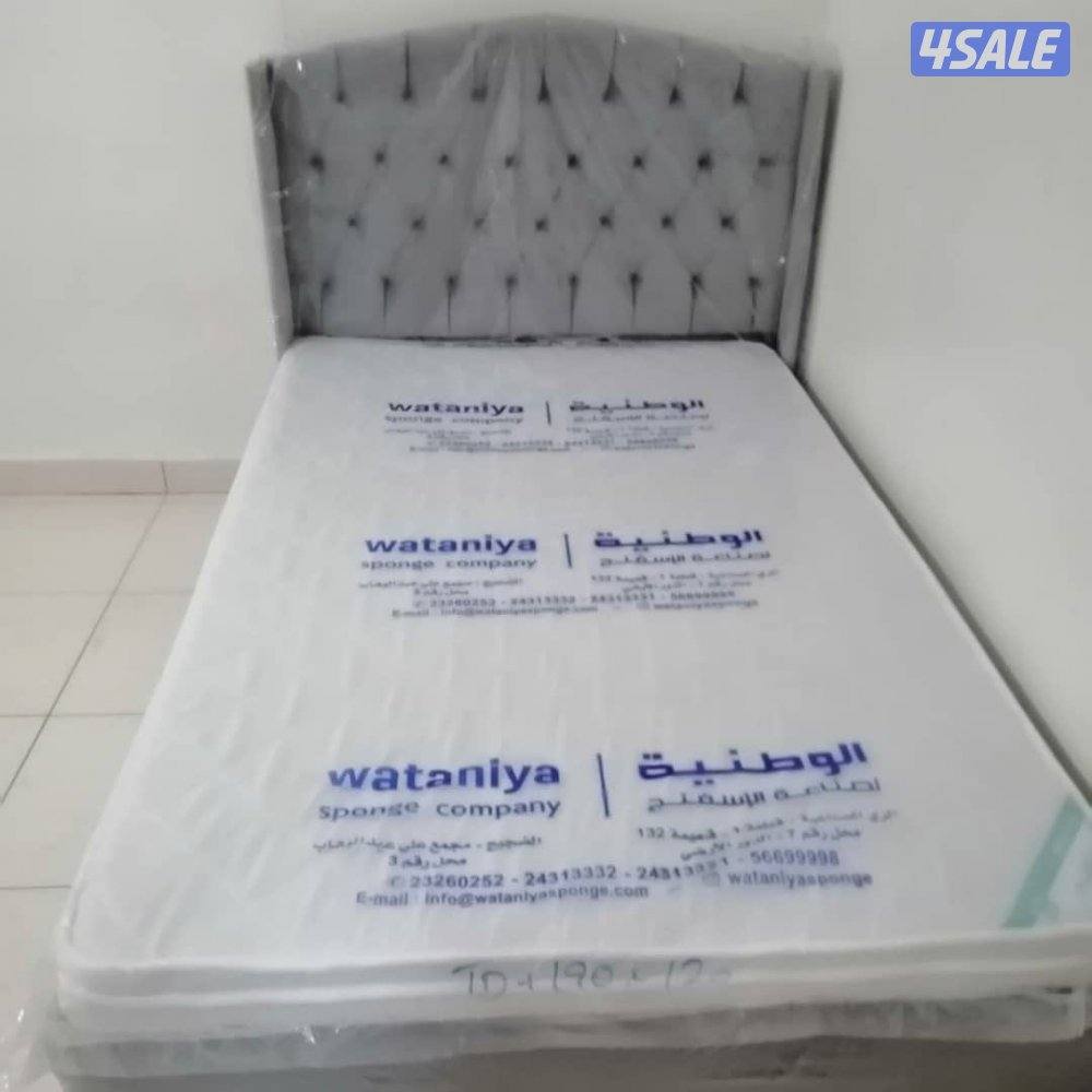 سراير طببي مع الفرش للبيع جميع المقاسات متوفره عندي4