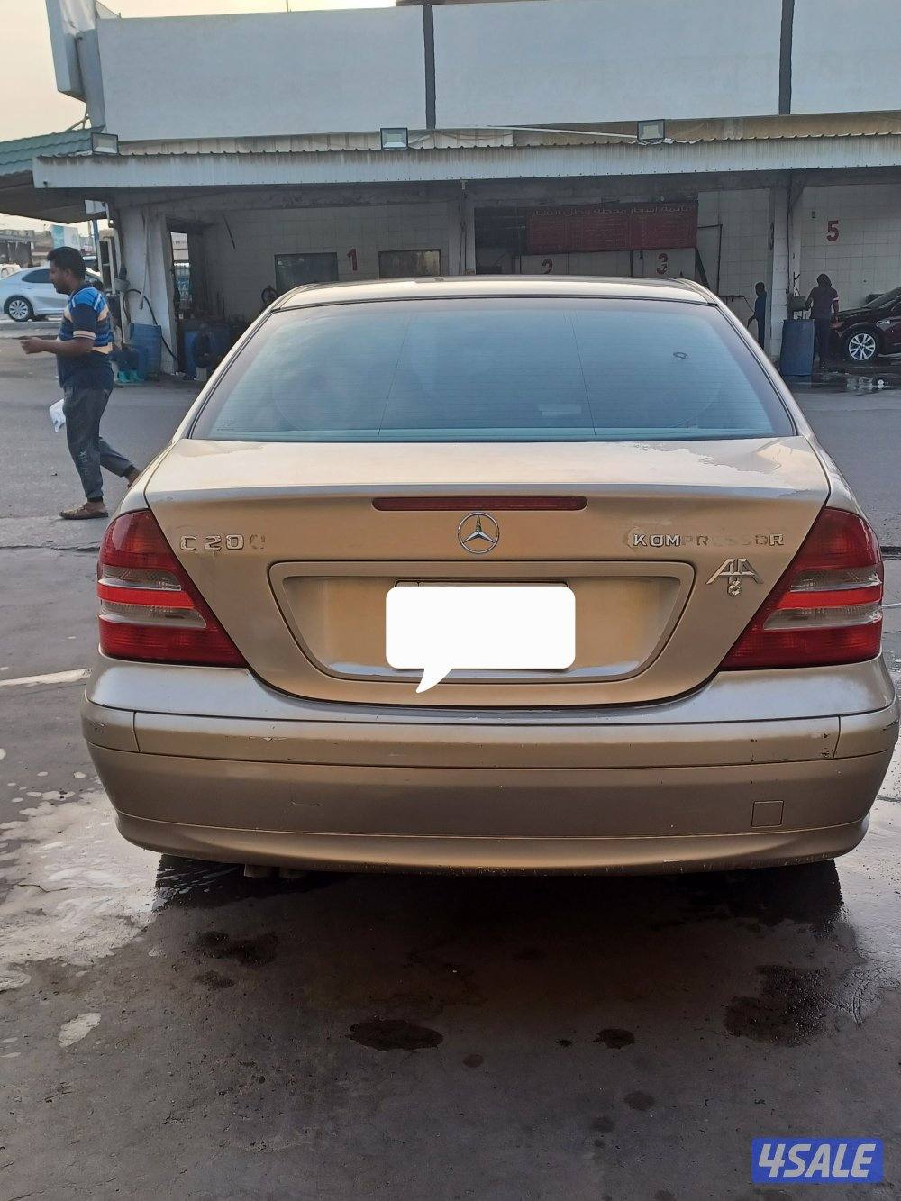 مرسيدس c200 مو 2005 خالي من الحوادث مكيف ثلج استعمال يومي2