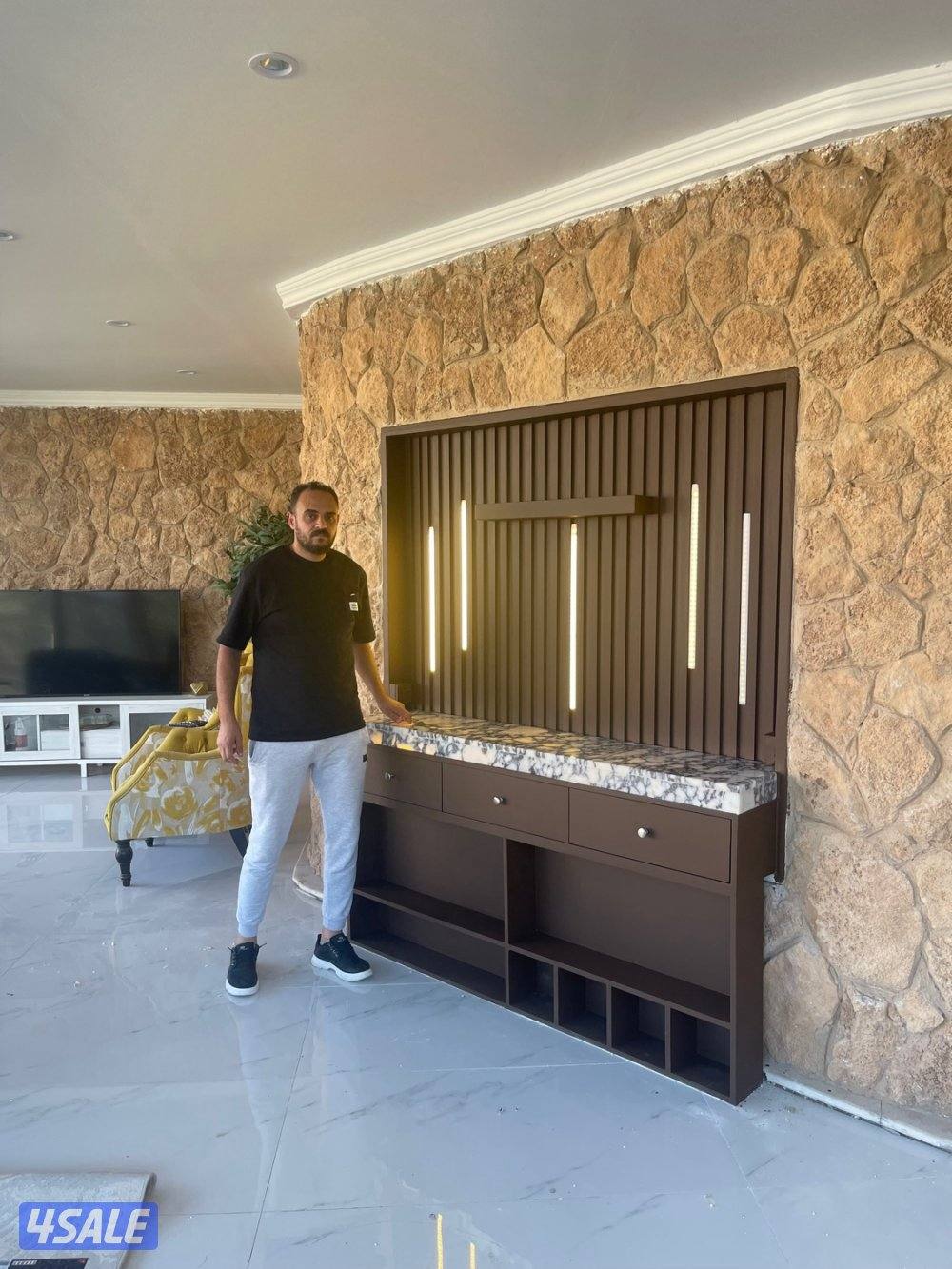 ابواحمدلعمل جميع انواع الديكورات والاصباغ جميع مناطق الكويت 🇰🇼11