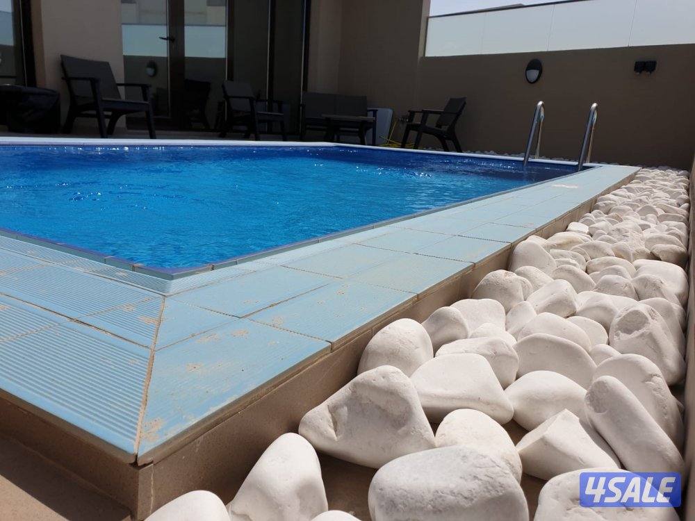 عائلات فقط للايجار شاليه فيلا نورا 3 غرف ماستر، مسبح خاص في الخيران13