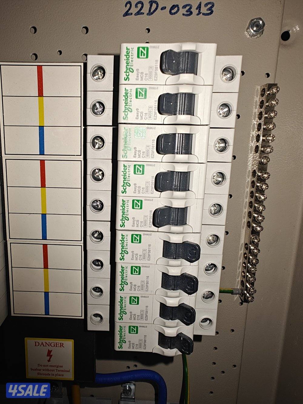 لوحة توزيع كهرباء شبه جديدة مع شاشة عرض – 63A
شنايدر إلكتريك1