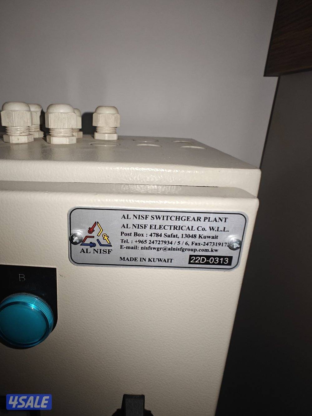 لوحة توزيع كهرباء شبه جديدة مع شاشة عرض – 63A
شنايدر إلكتريك3