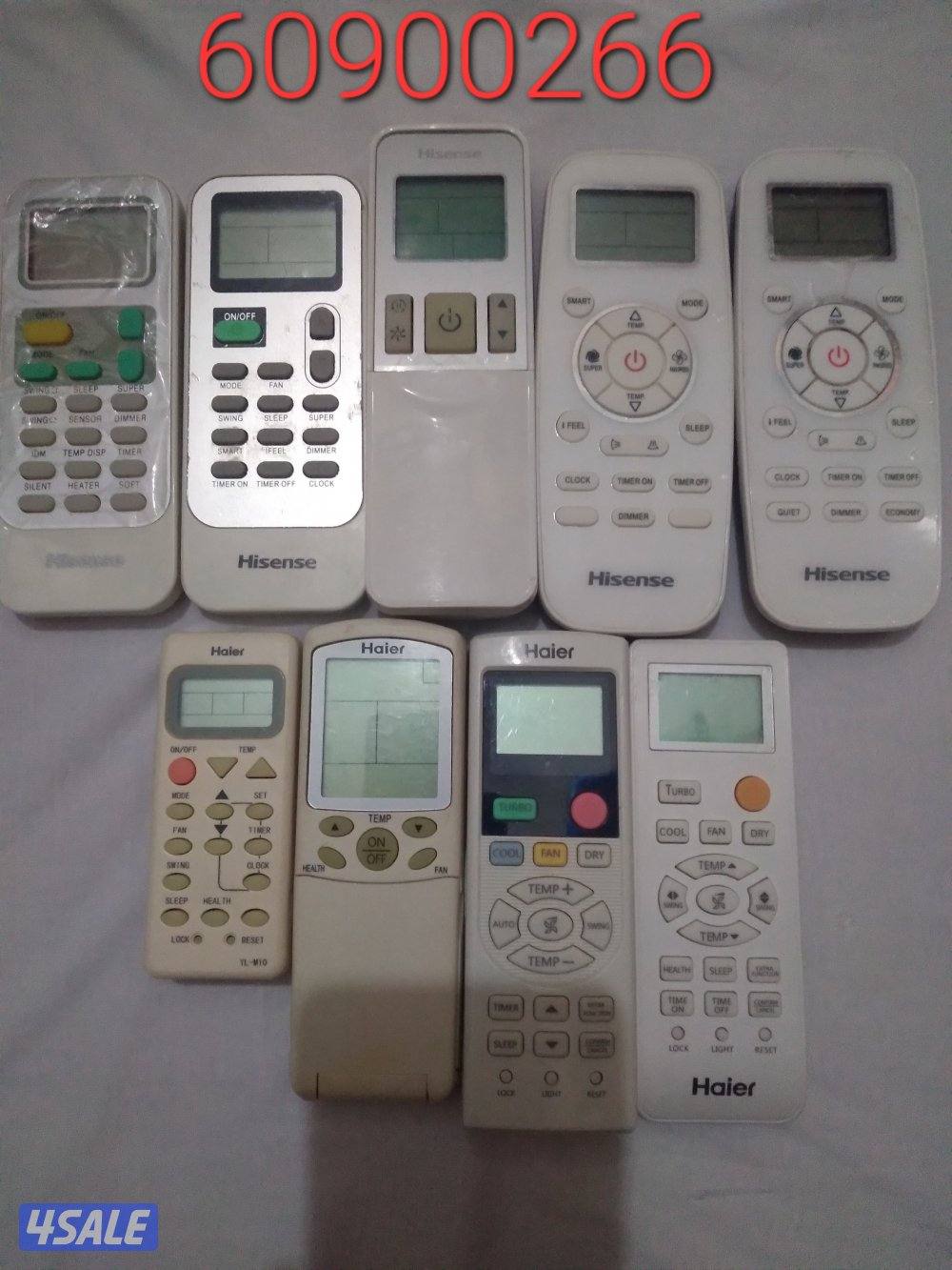 ريموتات مكيف اصلية10