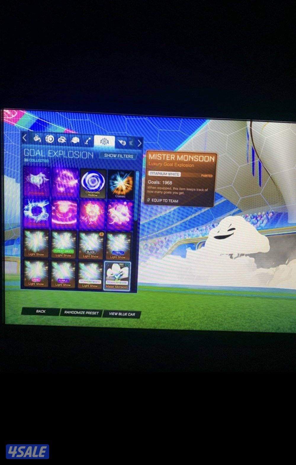 للبيع حساب روكت ليق0