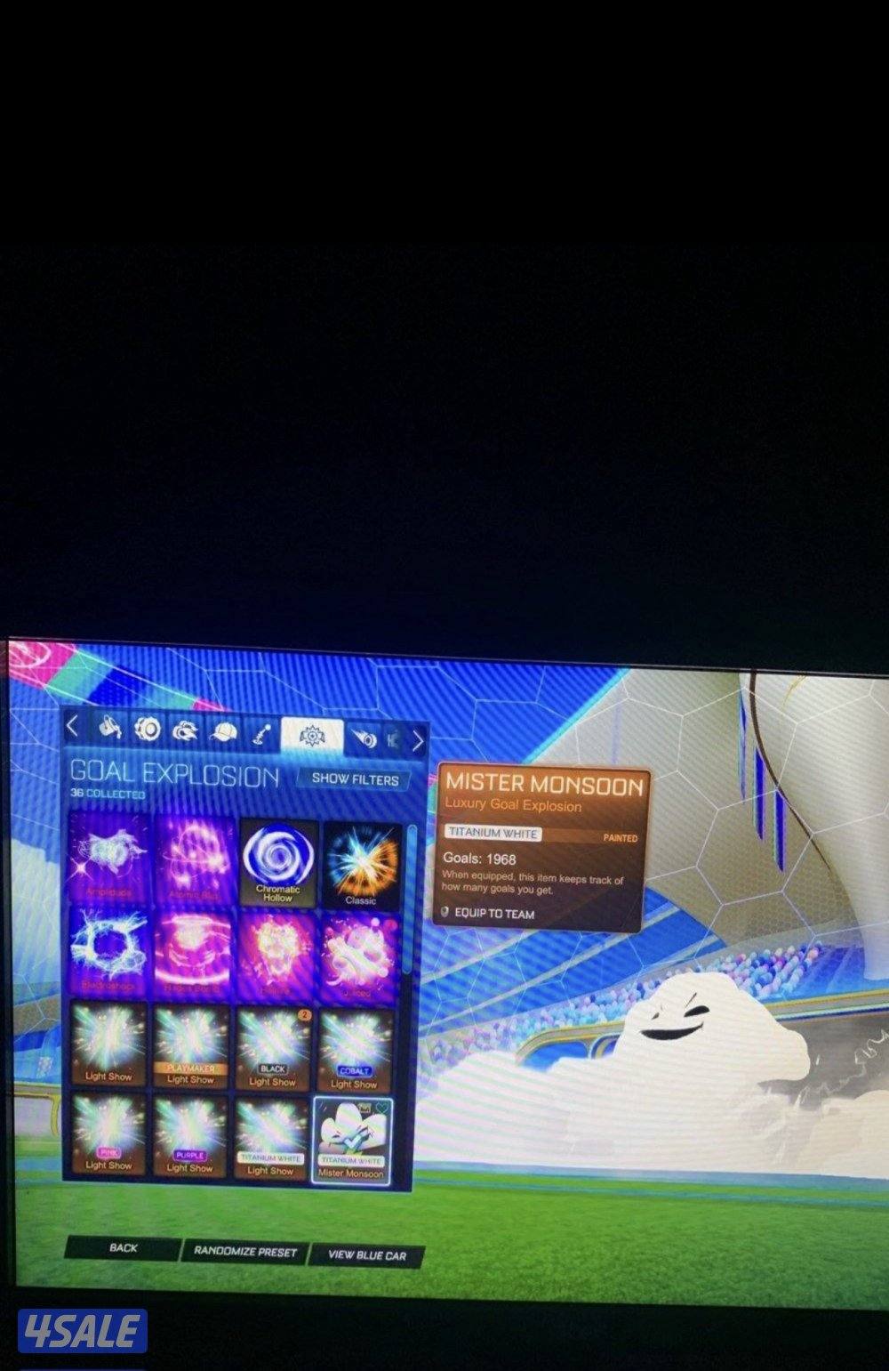 للبيع حساب روكت ليق2