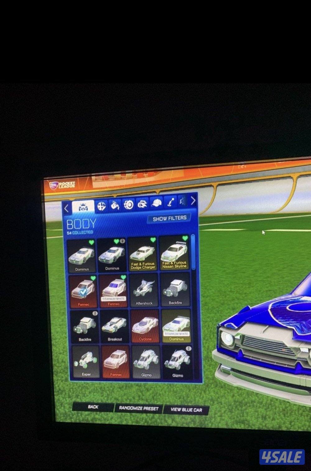 للبيع حساب روكت ليق4