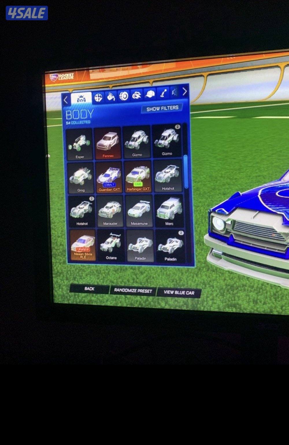 للبيع حساب روكت ليق8