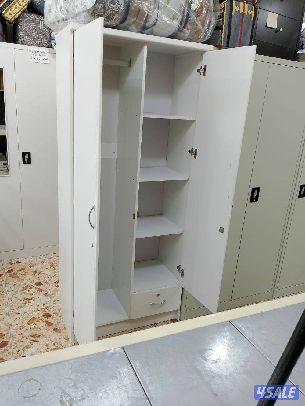 كبتات للبيع ٢ باب ارفف وعلاقة جديد بسعر مناسب8