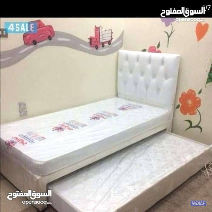 سرير ٢ف١ بدرج كبير ينفع لشخصين الان تفصال وجاهز2