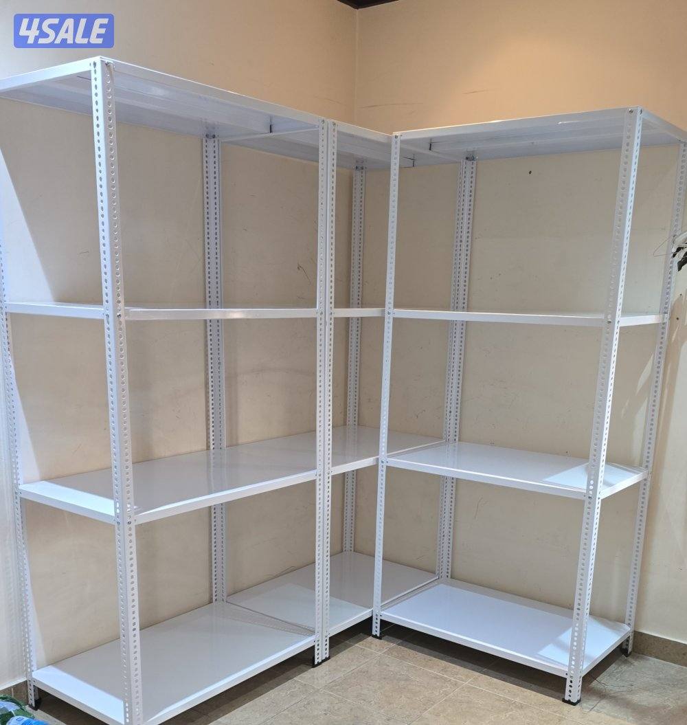 ارفف تخزين حسب المقاسات المطلوبه والألوان المطلوبه ويوجد خدمة رفع مقاس1