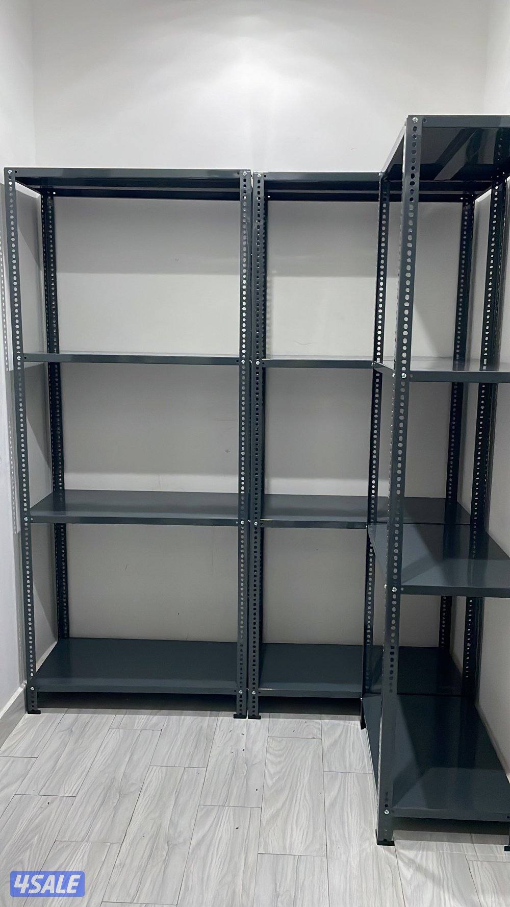 ارفف تخزين حسب المقاسات المطلوبه والألوان المطلوبه ويوجد خدمة رفع مقاس8