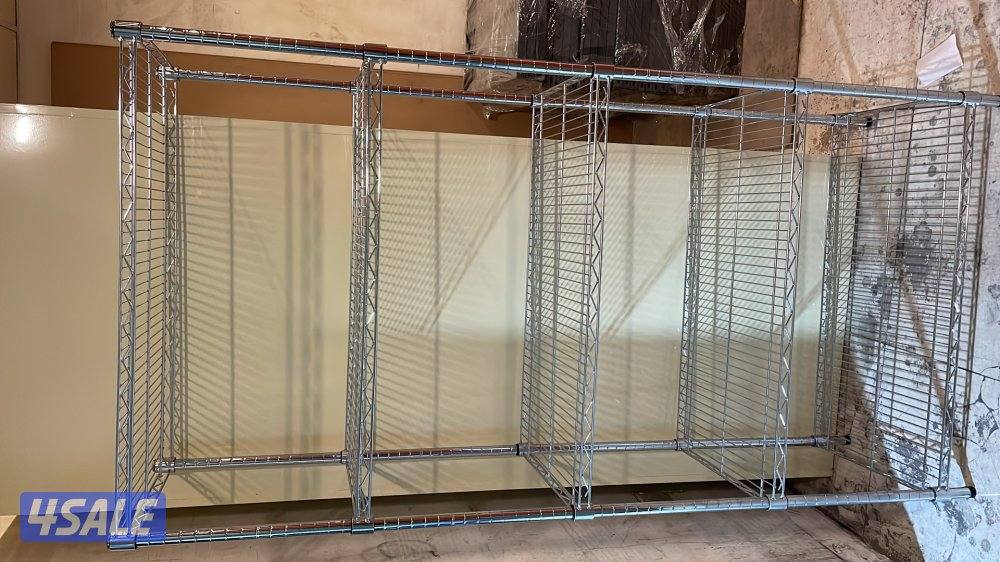 ارفف تخزين حسب المقاسات المطلوبه والألوان المطلوبه ويوجد خدمة رفع مقاس14