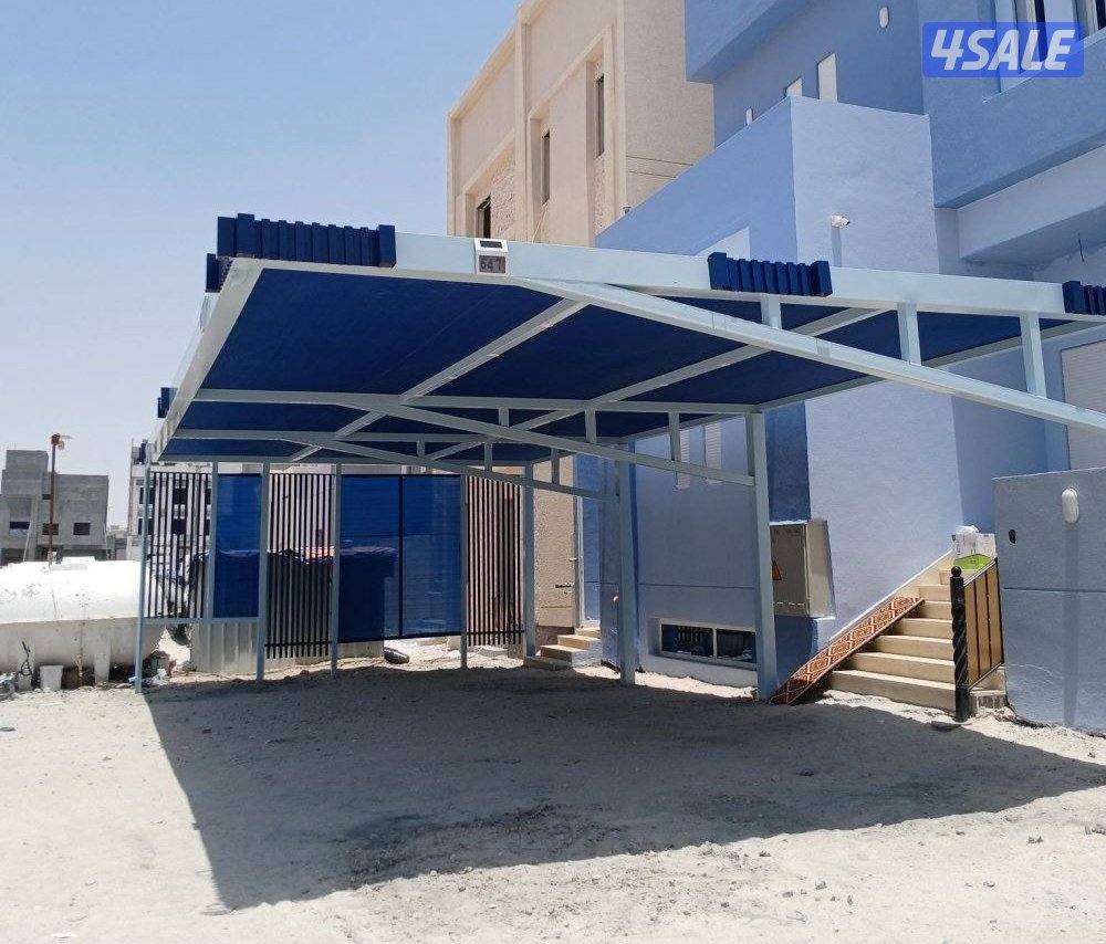 حداد مظلات اصيف خشبي كيرلي مظلات غرف ديوانية خام مظلات8