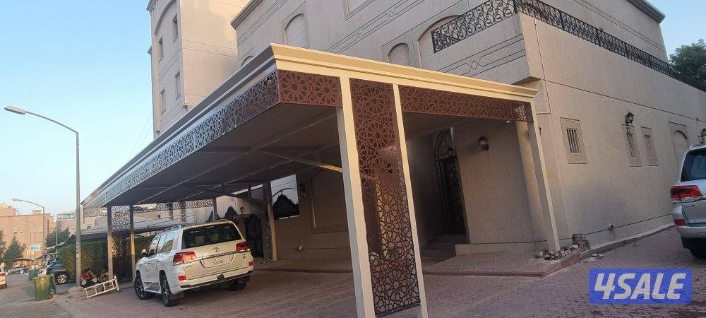حداد مظلات اصيف خشبي كيرلي مظلات غرف ديوانية خام مظلات15