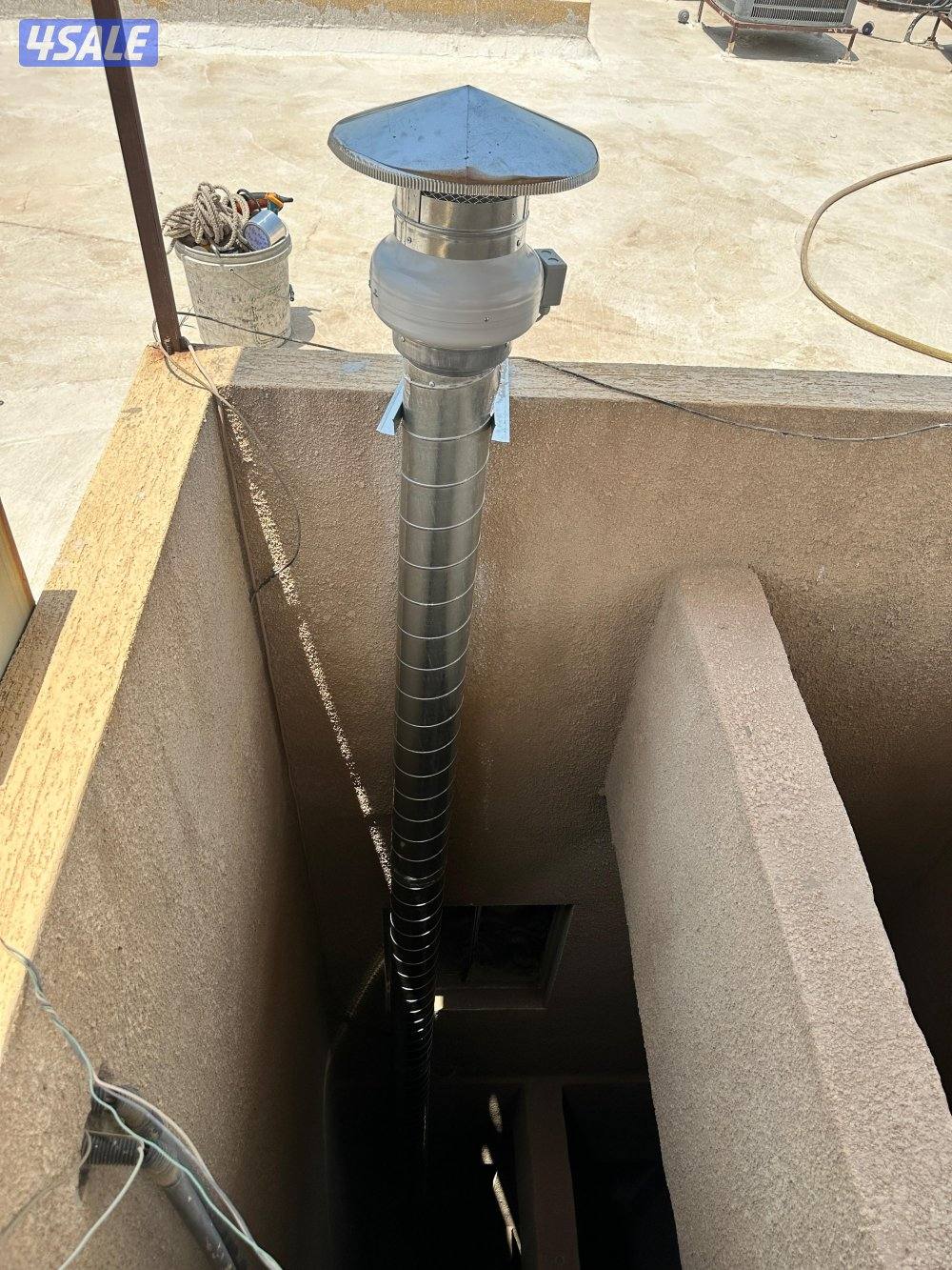 all type of steel kitchenhood work exhaust fan making and installation4