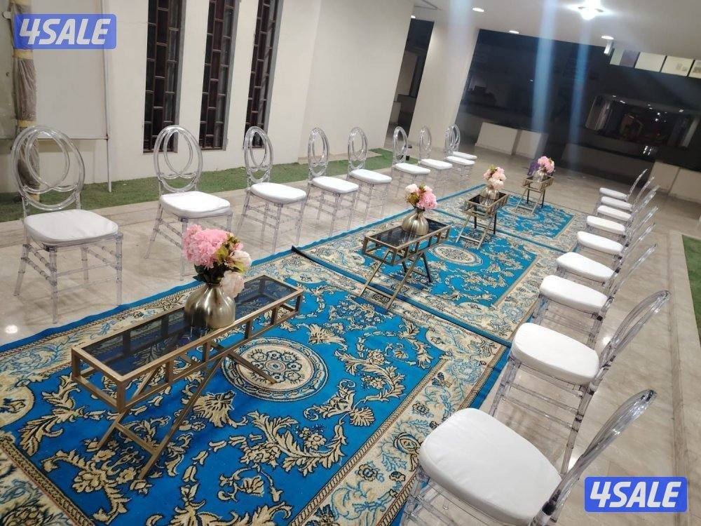 لمسة فخامة لتأجير لوازم المناسبات11