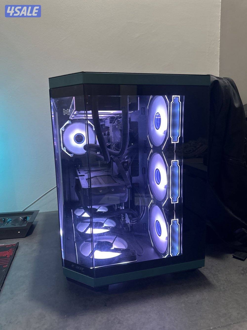 للبيع بيسي نظيف كرت 5070 معالج amd 7800x3d2