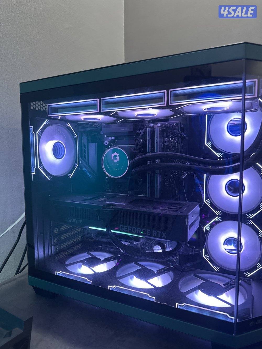 للبيع بيسي نظيف كرت 5070 معالج amd 7800x3d3