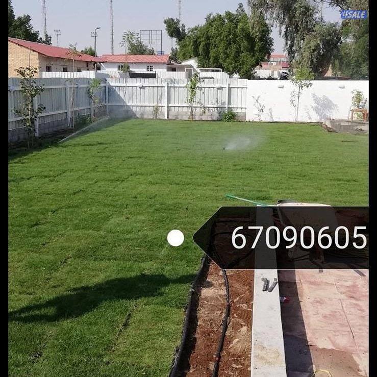 تنسيق حدائق جميع مناطق الكويت0