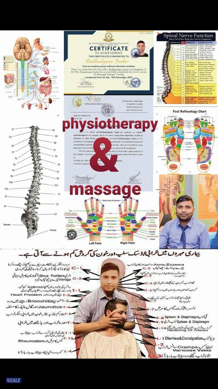For pain relief and healing physiotherapy and massage0