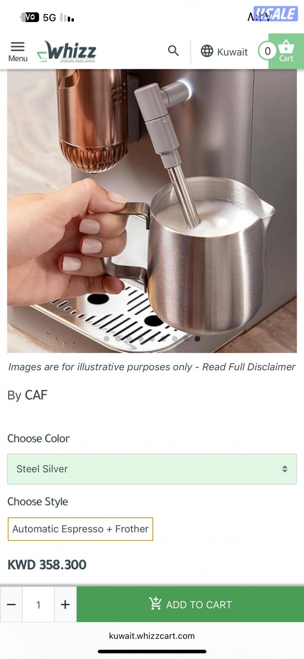 مكينة قهوة ماركة cafe امريكيه2