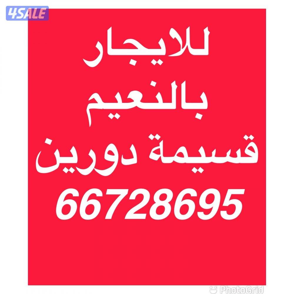 للايجار النسيم الجديدة شقة وسعد العبدالله والنعيم وقسيمة بالمطلاع1