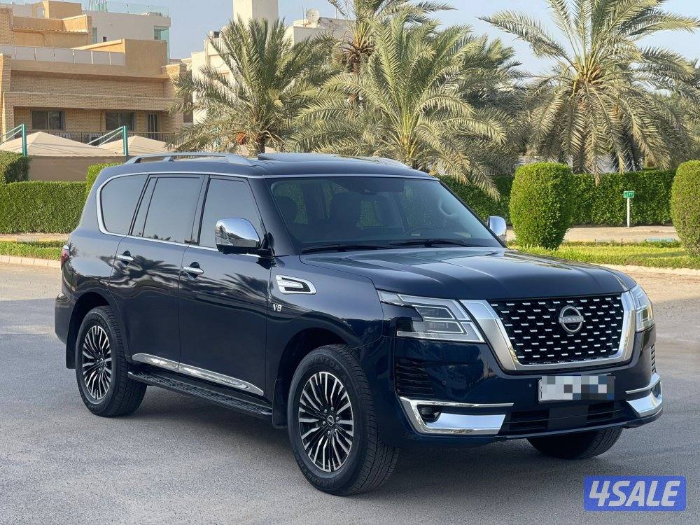 للبيع باترول بلاتينيوم سيتي V8 موديل 2023 صبغ وكالة تحت الكفالة0