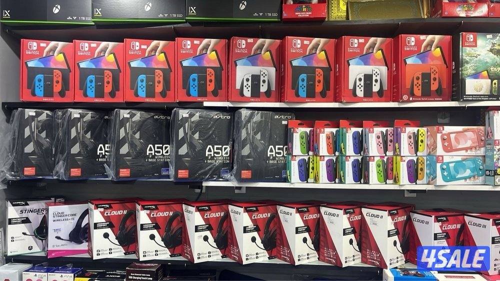 وبيع اجهزة بلاستشين والعاب اكس بوكس واجهزه لتندو ولدينا كروت شحن2