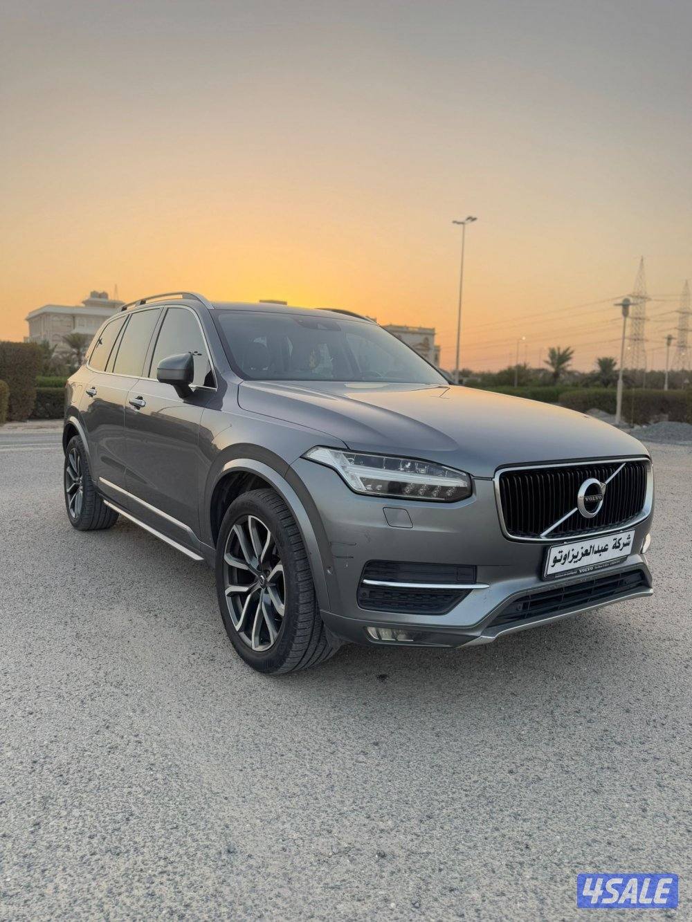 فولفو XC90 T6 موديل 2016 عداد 138 شرط الفحص جير مكينه شاصي  صبغ وكاله1