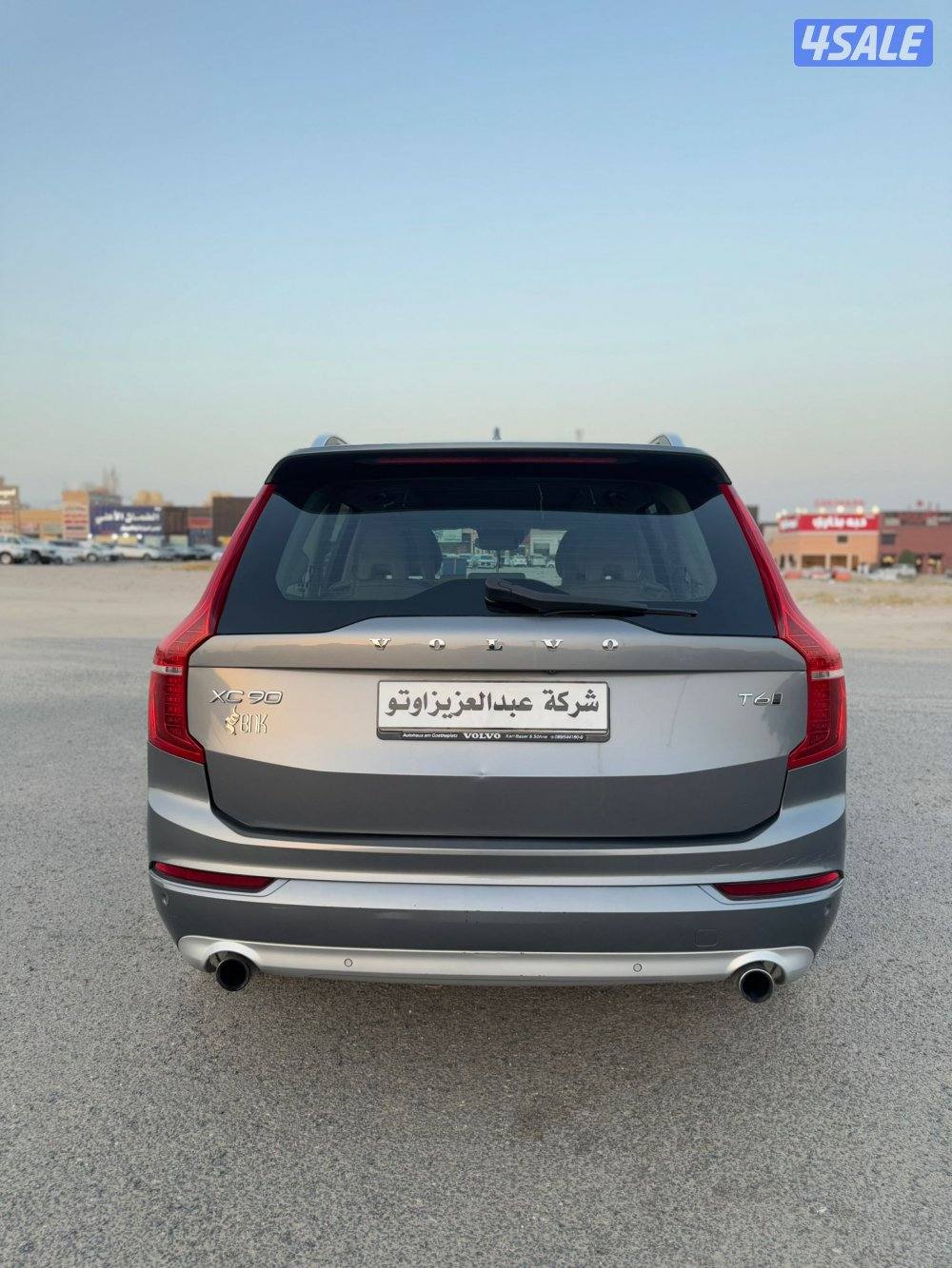 فولفو XC90 T6 موديل 2016 عداد 138 شرط الفحص جير مكينه شاصي  صبغ وكاله3