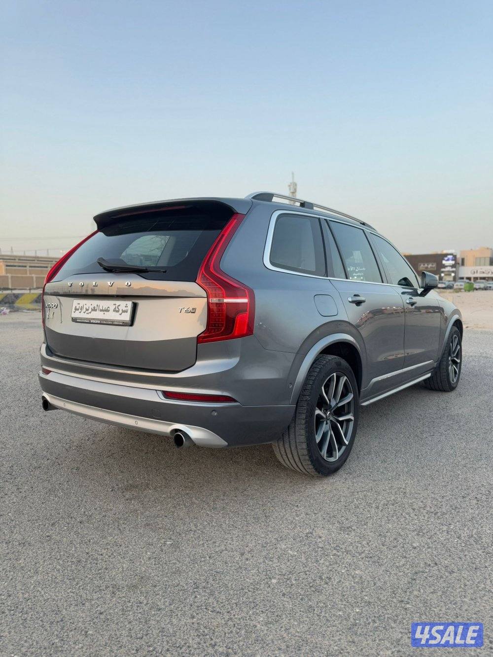 فولفو XC90 T6 موديل 2016 عداد 138 شرط الفحص جير مكينه شاصي  صبغ وكاله5