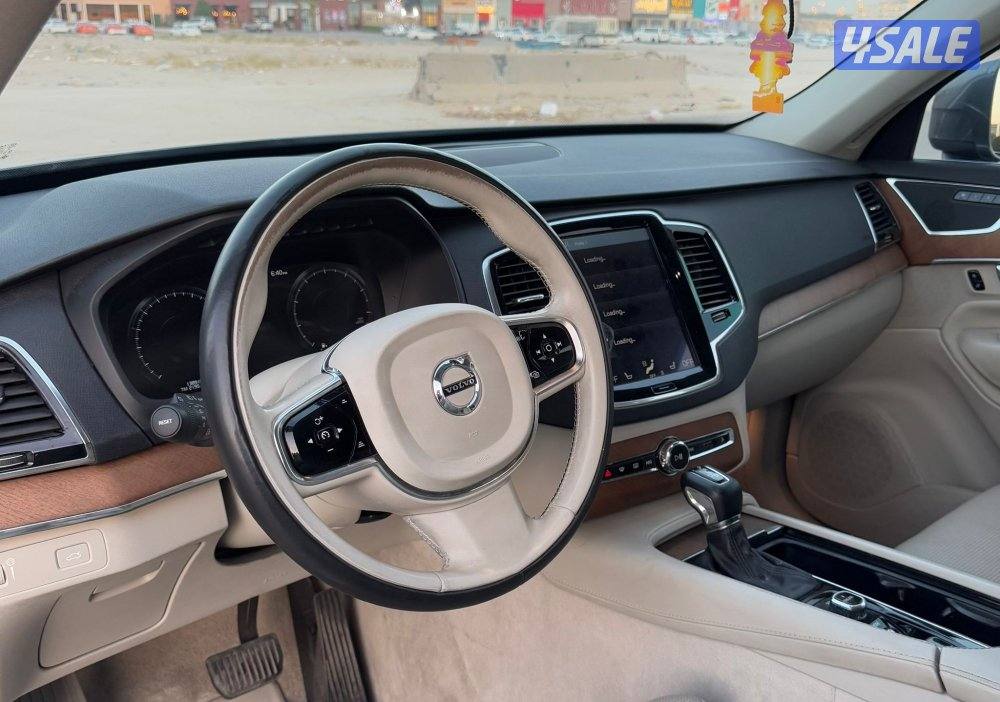 فولفو XC90 T6 موديل 2016 عداد 138 شرط الفحص جير مكينه شاصي  صبغ وكاله6