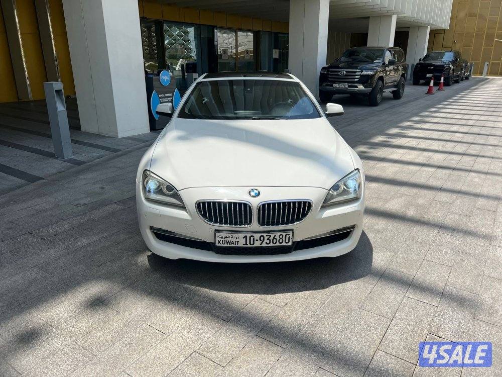 للبيع BMW 640i كوبيه موديل 2012 بحالة الوكاله1