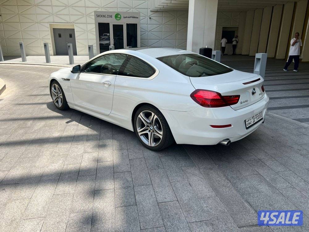 للبيع BMW 640i كوبيه موديل 2012 بحالة الوكاله4